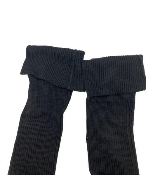 Monse（モンス）Monse (モンス) フレア・スリットスリーブ ステッチワンピース ブラック サイズ:XSの古着・服飾アイテム