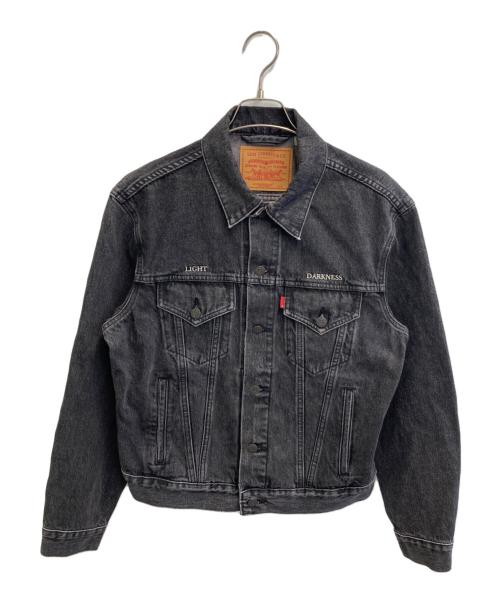 LEVI'S（リーバイス）LEVI'S (リーバイス) UNDERCOVER (アンダーカバー) Type III Trucker Jacket ブラック サイズ:Lの古着・服飾アイテム