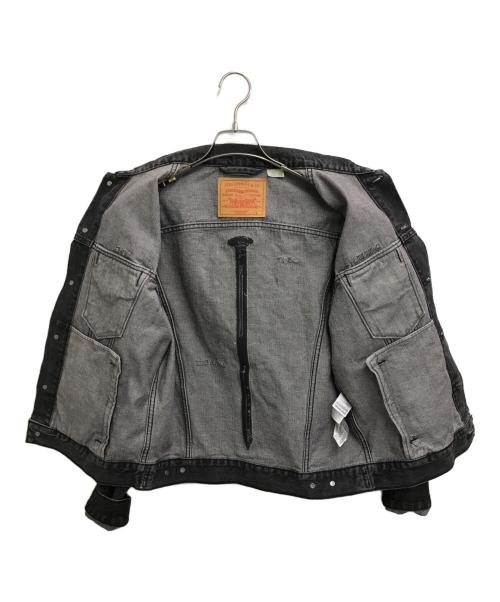 LEVI'S（リーバイス）LEVI'S (リーバイス) UNDERCOVER (アンダーカバー) Type III Trucker Jacket ブラック サイズ:Lの古着・服飾アイテム