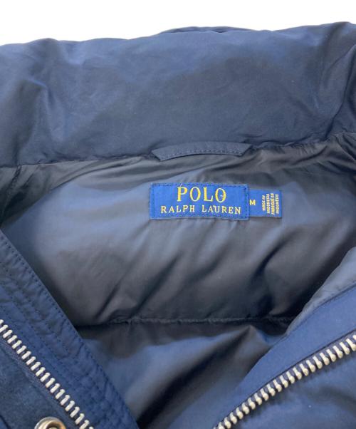POLO RALPH LAUREN（ポロ・ラルフローレン）POLO RALPH LAUREN (ポロ・ラルフローレン) ダウンベスト ネイビー サイズ:Mの古着・服飾アイテム