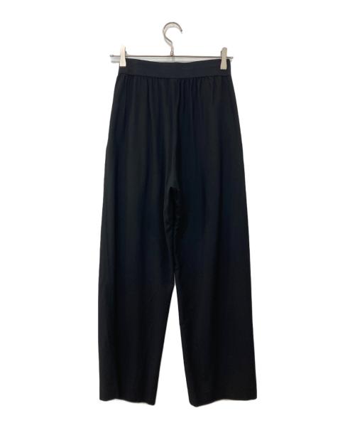 MUSE de Deuxieme Classe（ミューズ ドゥーズィエム クラス）MUSE de Deuxieme Classe (ミューズ ドゥーズィエム クラス) WOOL/VI タックパンツ ブラック サイズ:36の古着・服飾アイテム