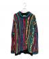 COOGI（クージー）の古着「マーセライズドコットン3Dニット」｜マルチカラー