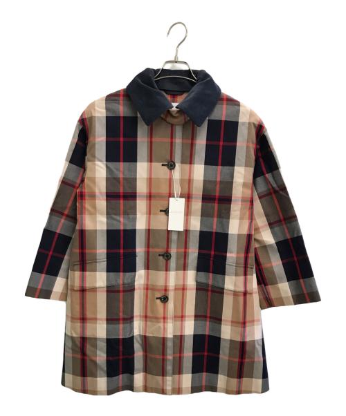 MACKINTOSH PHILOSOPHY（マッキントッシュ フィロソフィー）MACKINTOSH PHILOSOPHY (マッキントッシュ フィロソフィー) ハウスチェックコート ベージュ サイズ:38 未使用品の古着・服飾アイテム