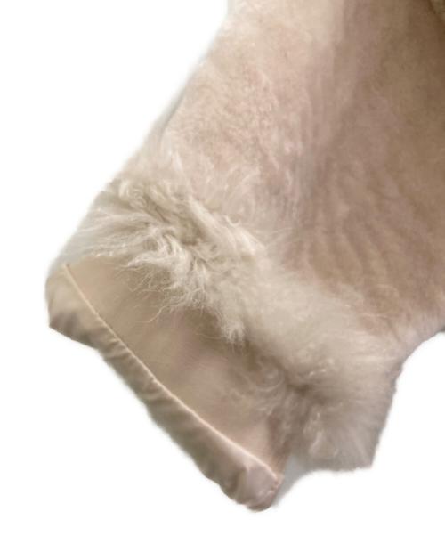 Diagram（ダイアグラム）Diagram (ダイアグラム) ファーハーフコート ホワイト サイズ:38 未使用品の古着・服飾アイテム