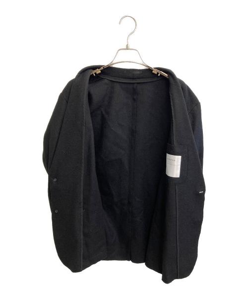 ESTNATION（エストネーション）ESTNATION (エストネーション) ウールジャージーセットアップ ブラック サイズ:Lの古着・服飾アイテム