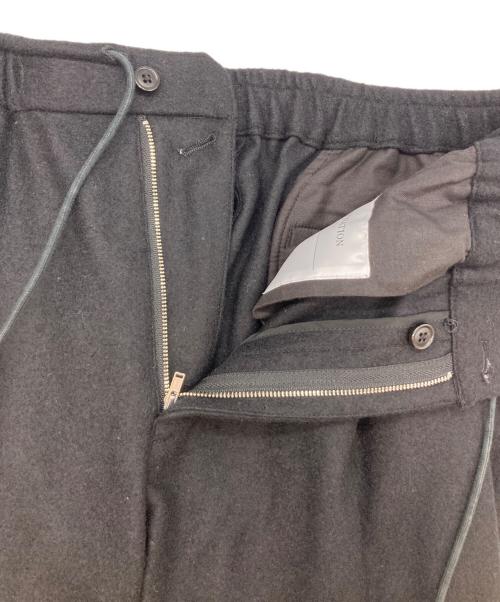 ESTNATION（エストネーション）ESTNATION (エストネーション) ウールジャージーセットアップ ブラック サイズ:Lの古着・服飾アイテム