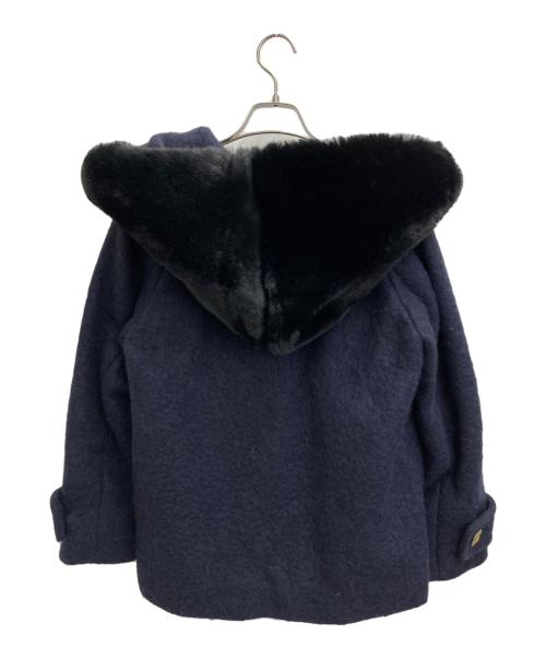 Diagram（ダイアグラム）Diagram (ダイアグラム) フードファーダブルコート ネイビー サイズ:SIZE M 未使用品の古着・服飾アイテム