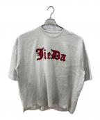 jiedaジエダ）の古着「GOTHIC OVERSIZED TEE」｜ホワイト