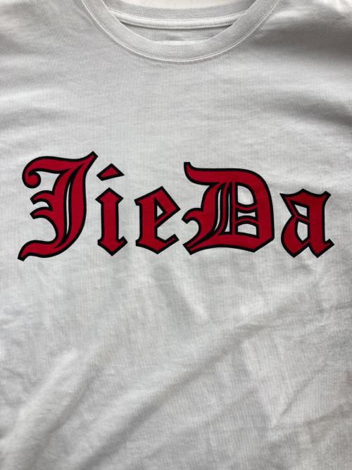 jieda（ジエダ）jieda (ジエダ) GOTHIC OVERSIZED TEE ホワイト サイズ:SIZE OSの古着・服飾アイテム