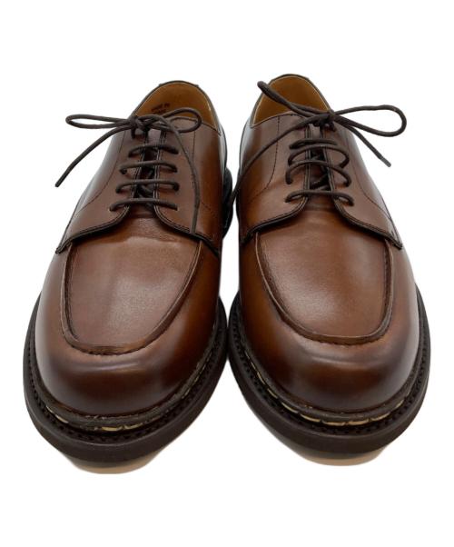 berwick（バーウィック）berwick (バーウィック) Uチップシューズ ブラウン サイズ:25.5の古着・服飾アイテム