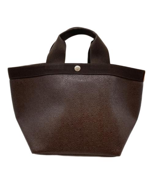 Herve Chapelier（エルベシャプリエ）Herve Chapelier (エルベシャプリエ) リュクス舟型トートM ブラウン サイズ:-の古着・服飾アイテム