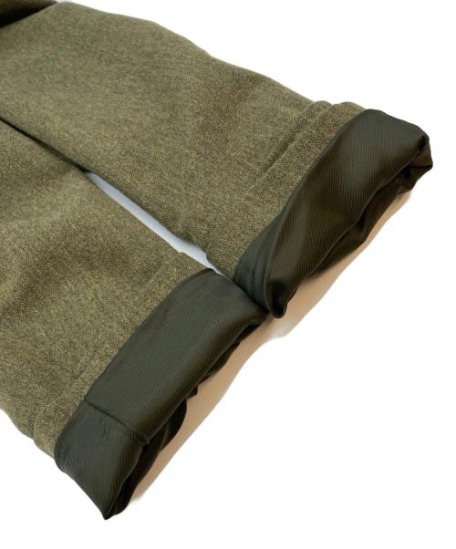 KATHARINE HAMNETT（キャサリンハムネット）KATHARINE HAMNETT (キャサリンハムネット) ウールコート オリーブ サイズ:SIZE Lの古着・服飾アイテム