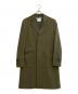 KATHARINE HAMNETT（キャサリンハムネット）の古着「ウールコート」｜オリーブ