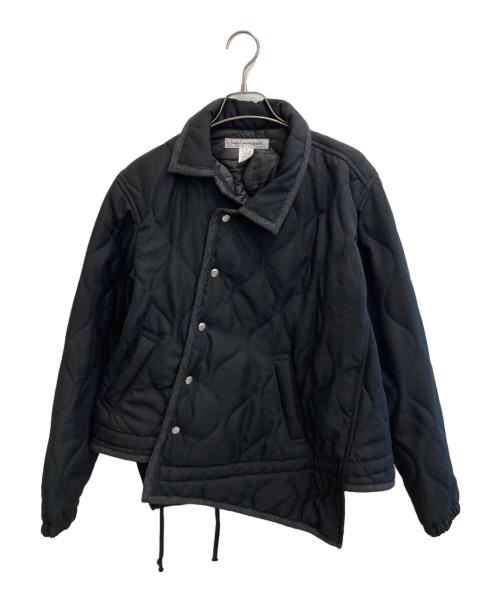 COMME des GARCONS SHIRT（コムデギャルソンシャツ）COMME des GARCONS SHIRT (コムデギャルソンシャツ) アシンメトリーコーチジャケット ブラック サイズ:Sの古着・服飾アイテム