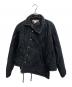 COMME des GARCONS SHIRT（コムデギャルソンシャツ）の古着「アシンメトリーコーチジャケット」｜ブラック