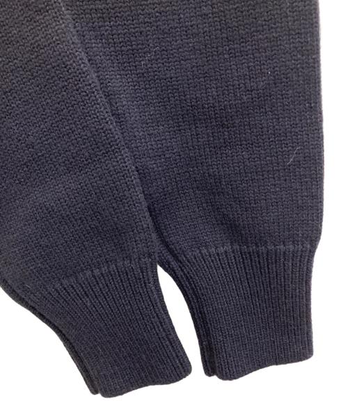 COMME des GARCONS JUNYA WATANABE MAN（コム デ ギャルソン ジュンヤ ワタナベ マン）COMME des GARCONS JUNYA WATANABE MAN (コム デ ギャルソン ジュンヤ ワタナベ マン) スウェット切替ニット ネイビー サイズ:Sの古着・服飾アイテム