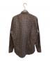 Vivienne Westwood man (ヴィヴィアン ウェストウッド マン) チェックロングタイシャツ ブラック×ブラウン サイズ:46：15000円