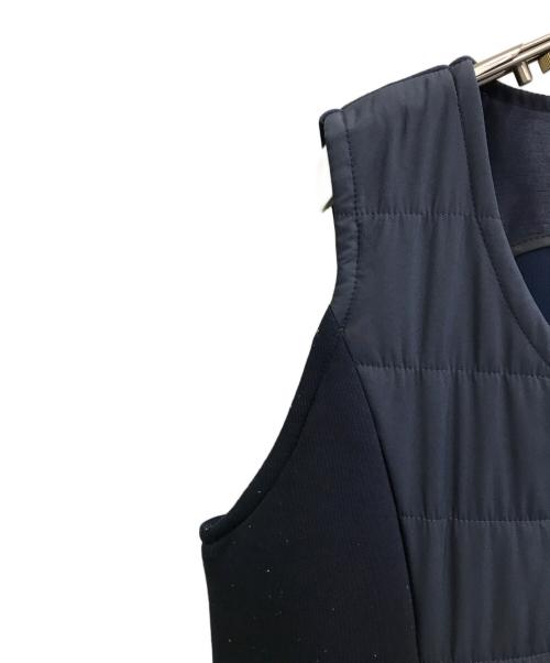 M'S GRACY（エムズグレイシー）M'S GRACY (エムズグレイシー) 切替ノースリーブワンピース ネイビー サイズ:40の古着・服飾アイテム