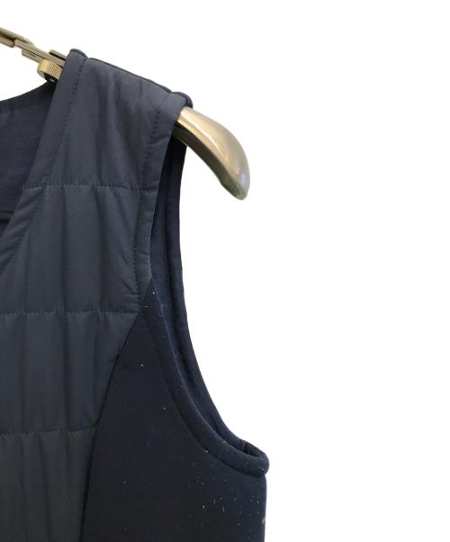 M'S GRACY（エムズグレイシー）M'S GRACY (エムズグレイシー) 切替ノースリーブワンピース ネイビー サイズ:40の古着・服飾アイテム