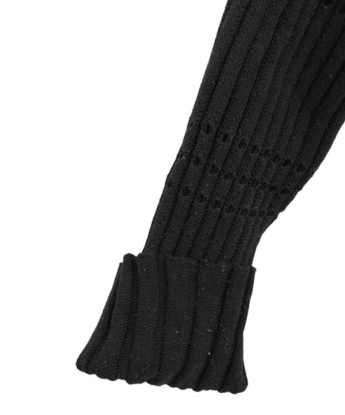 FOXEY NEWYORK（フォクシーニューヨーク）FOXEY NEWYORK (フォクシーニューヨーク) シルク混カーディガン アレグロ ブラック サイズ:38の古着・服飾アイテム