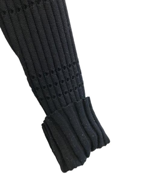 FOXEY NEWYORK（フォクシーニューヨーク）FOXEY NEWYORK (フォクシーニューヨーク) シルク混カーディガン アレグロ ブラック サイズ:38の古着・服飾アイテム