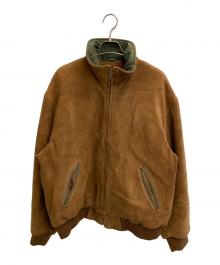 L.L.Bean（エルエルビーン）の古着「スエードレザーブルゾン」｜ブラウン