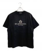 BALENCIAGAバレンシアガ）の古着「BB PARIS Tシャツ」｜ブラック