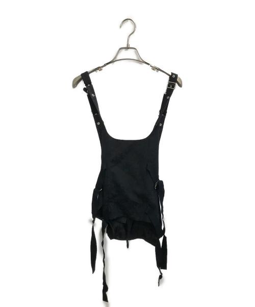 rurumu:（ルルムウ）rurumu: (ルルムウ) fan lacing corset ブラック サイズ:freeの古着・服飾アイテム