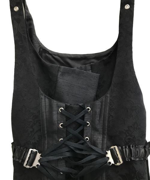 rurumu:（ルルムウ）rurumu: (ルルムウ) fan lacing corset ブラック サイズ:freeの古着・服飾アイテム