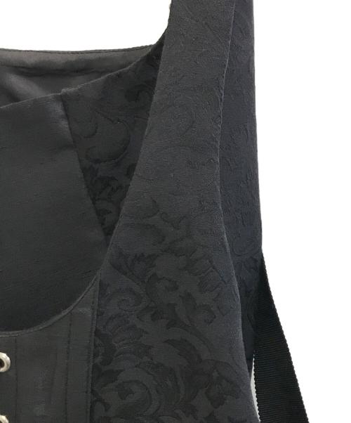 rurumu:（ルルムウ）rurumu: (ルルムウ) fan lacing corset ブラック サイズ:freeの古着・服飾アイテム