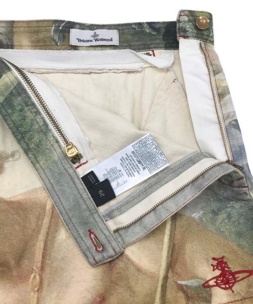 Vivienne Westwood（ヴィヴィアンウエストウッド）Vivienne Westwood (ヴィヴィアンウエストウッド) LOOSE WB INFINITY SKIRT ベージュ サイズ:29の古着・服飾アイテム