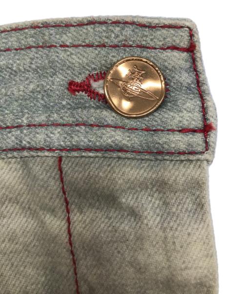 Vivienne Westwood（ヴィヴィアンウエストウッド）Vivienne Westwood (ヴィヴィアンウエストウッド) LOOSE WB INFINITY SKIRT ベージュ サイズ:29の古着・服飾アイテム