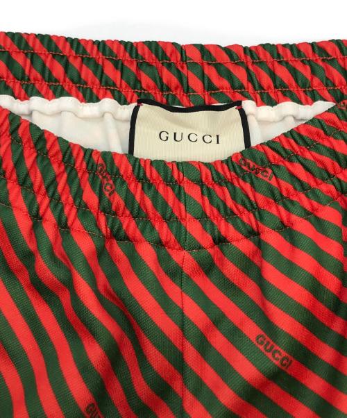 GUCCI（グッチ）GUCCI (グッチ) Stripe Jogging Pants ブラック サイズ:SIZE Sの古着・服飾アイテム
