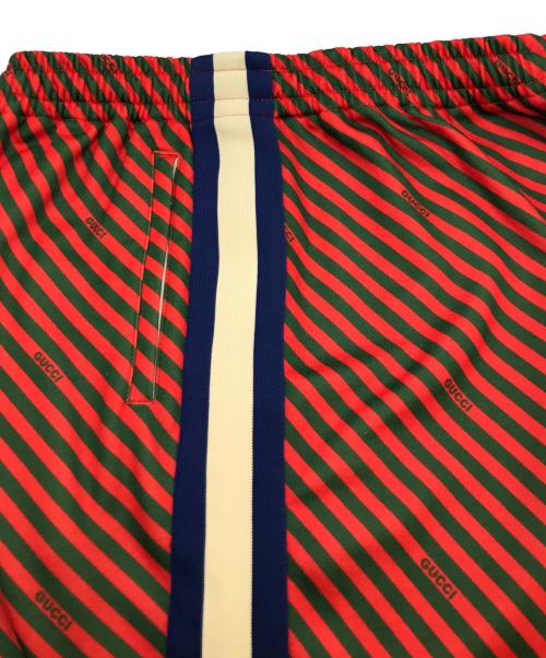 GUCCI（グッチ）GUCCI (グッチ) Stripe Jogging Pants ブラック サイズ:SIZE Sの古着・服飾アイテム