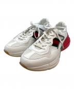 GUCCIグッチ）の古着「ライトン スニーカー」｜ホワイト