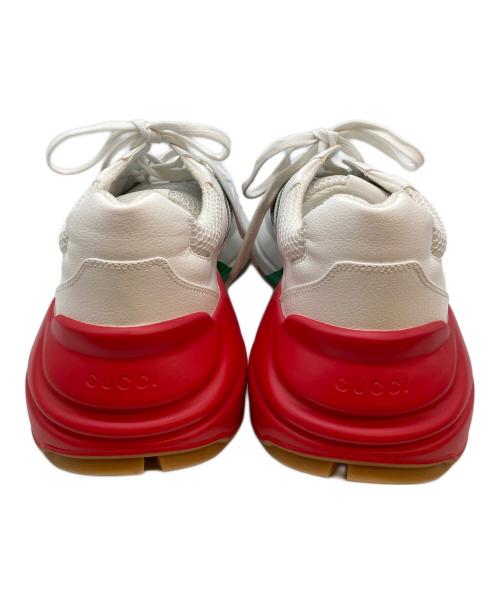 GUCCI（グッチ）GUCCI (グッチ) ライトン スニーカー ホワイト サイズ:11の古着・服飾アイテム