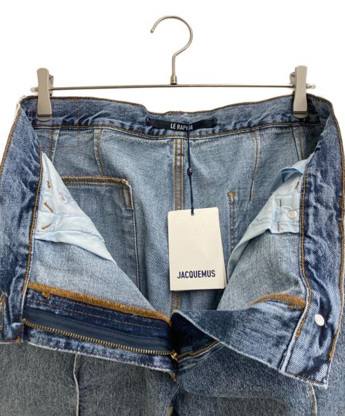 jacquemus（ジャックムス）JACQUEMUS (ジャックムス) デニムパンツ インディゴ サイズ:35の古着・服飾アイテム