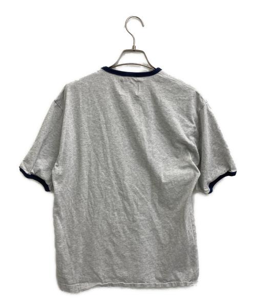 PALACE（パレス）PALACE (パレス) Vivienne Westwood (ヴィヴィアンウエストウッド) RINGER T-SHIRT グレー サイズ:Sの古着・服飾アイテム