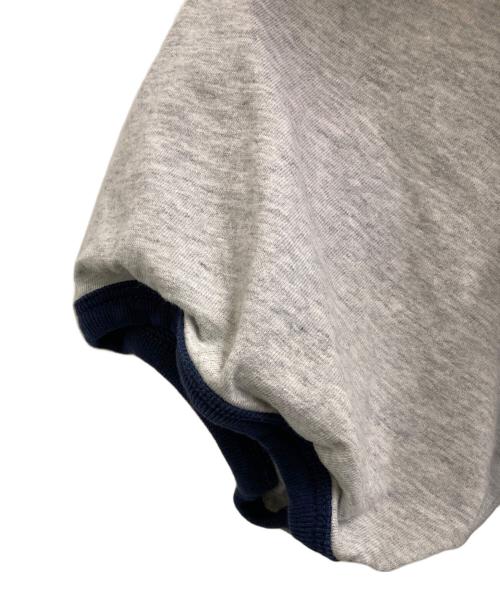 PALACE（パレス）PALACE (パレス) Vivienne Westwood (ヴィヴィアンウエストウッド) RINGER T-SHIRT グレー サイズ:Sの古着・服飾アイテム