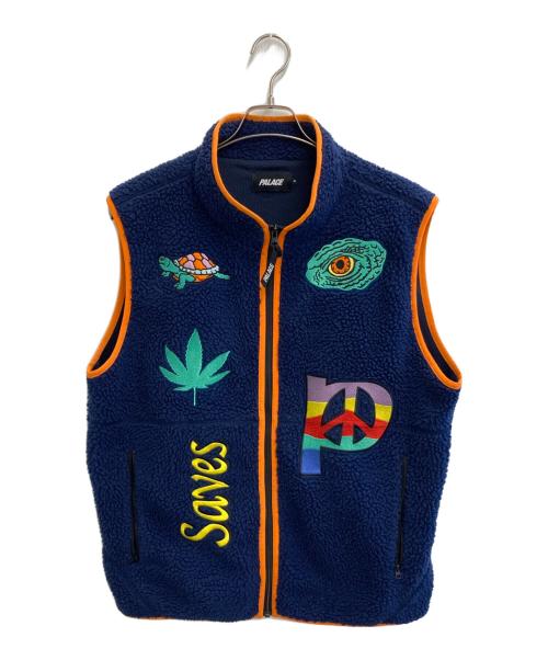 PALACE（パレス）PALACE (パレス) JESUS GILET ネイビー サイズ:XLの古着・服飾アイテム