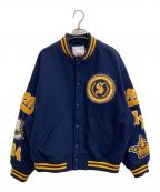 SUPREMEシュプリーム）の古着「Veritas Varsity Jacket」｜ネイビー