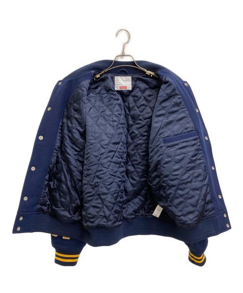 SUPREME（シュプリーム）Supreme (シュプリーム) Veritas Varsity Jacket ネイビー サイズ:Lの古着・服飾アイテム