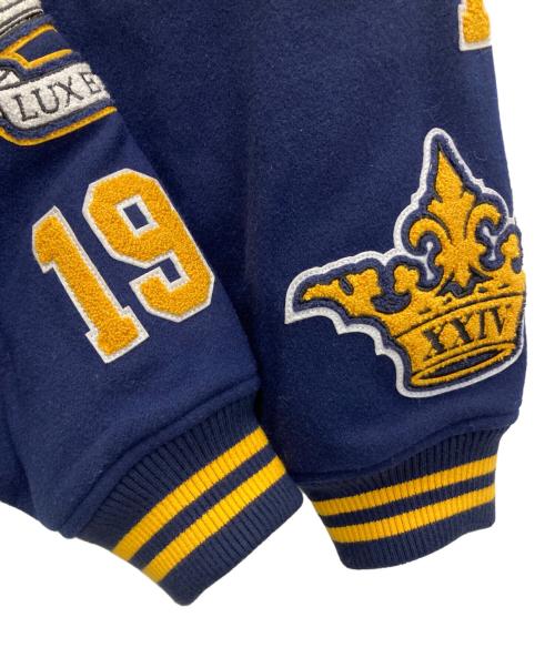 SUPREME（シュプリーム）Supreme (シュプリーム) Veritas Varsity Jacket ネイビー サイズ:Lの古着・服飾アイテム