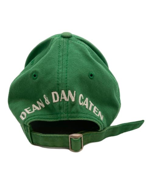 DSQUARED2（ディースクエアード）DSQUARED2 (ディースクエアード) BROSロゴキャップ グリーン サイズ:-の古着・服飾アイテム