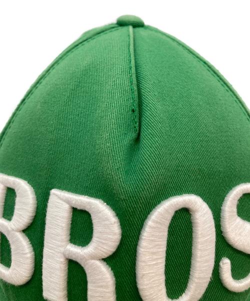 DSQUARED2（ディースクエアード）DSQUARED2 (ディースクエアード) BROSロゴキャップ グリーン サイズ:-の古着・服飾アイテム