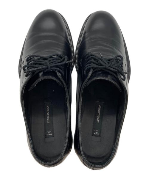 DSQUARED2（ディースクエアード）DSQUARED2 (ディースクエアード) ビジネスシューズ ブラック サイズ:40の古着・服飾アイテム