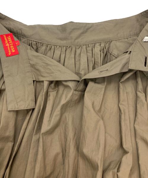 Vivienne Westwood RED LABEL（ヴィヴィアンウエストウッドレッドレーベル）Vivienne Westwood RED LABEL (ヴィヴィアンウエストウッドレッドレーベル) バルーン ギャザー スカート ブラウン サイズ:1の古着・服飾アイテム