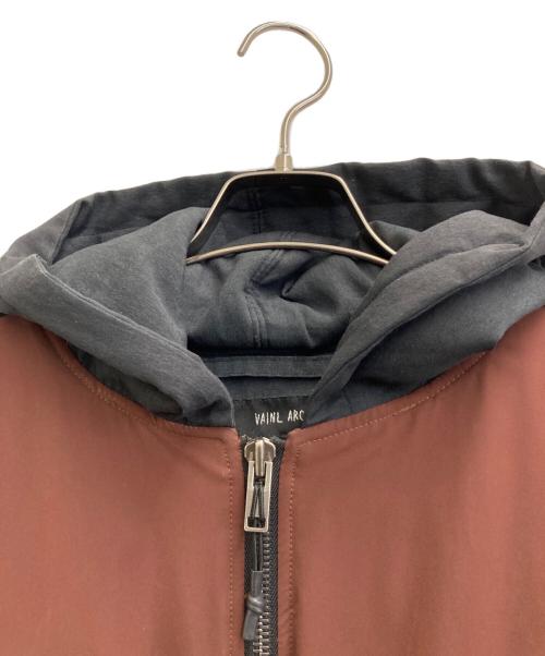 vainl archive（ヴァイナルアーカイブ）VAINL ARCHIVE (ヴァイナルアーカイブ) MP-Hoody ブラウン サイズ:Mの古着・服飾アイテム