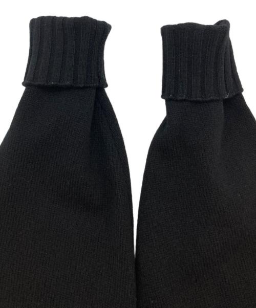 s.moritz（s.moritz）s.moritz (s.moritz) カシミヤ混ニット ブラック サイズ:46の古着・服飾アイテム