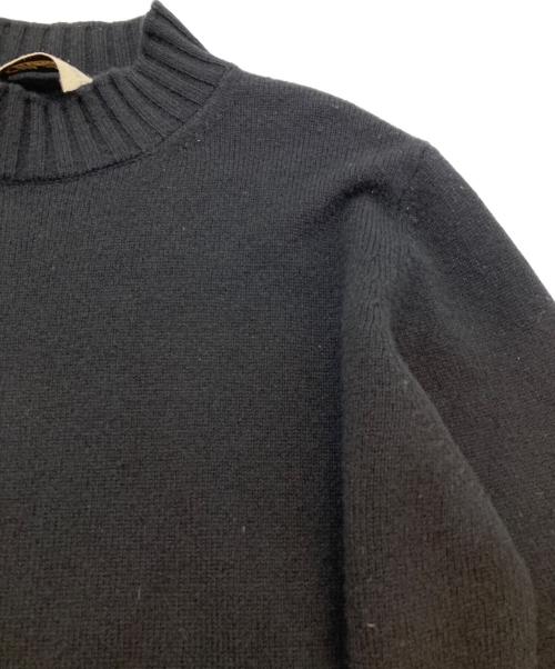 s.moritz（s.moritz）s.moritz (s.moritz) カシミヤ混ニット ブラック サイズ:46の古着・服飾アイテム